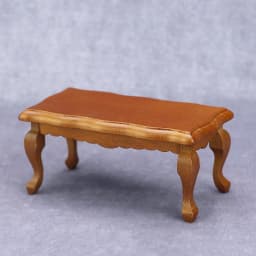 Mini Miniature Furniture Teatable Coffee Table Doll House Decor Dolls Simulation Home Micro Landscape Decoration