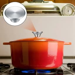 2PCS Stainless Steel Pot Lid Knobs Pot Cover Pot Lid Handle Kitchen Hardware Anti-rust Oven Knob Pot Handle Replacement Kits