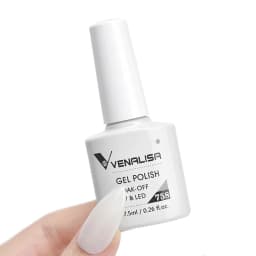 VENALISA Semi Transparent French Pink Color Rubber Base Coat Nail Gel Polish Jelly Nail Camouflage Soak off UV LED Nail Gel