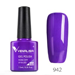 VENALISA Semi Transparent French Pink Color Rubber Base Coat Nail Gel Polish Jelly Nail Camouflage Soak off UV LED Nail Gel