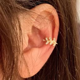 1Pc Fashion Crystal cz Star Leaf Clip Earrings for Women Men Creative Simple C Ear Cuff Non-Piercing Ear Clip 2024 Trend Jewelry