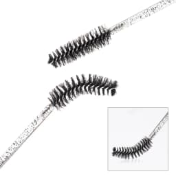 200pcs Eyelash Extension Supplies Set Disposable Lash Spoolies Brushes Eyelashes Micro Brush Mascara Wand Lipstick Applicator
