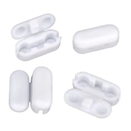10 Pcs Chain Connectors Clips Plastic Roller Blind Connector Cord Joiner Spare Curtain Home Decor Shutters Pull Cord Connector