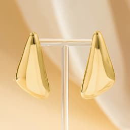 Smooth Surface Triangle Stud Earring for Women Trendy Ladies Daily Fashionable Accessories 2024 Fashion Jewelry Female Gift