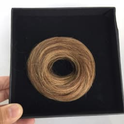 Chignon Hair Buns Ponytail Hair Piece Real Human Hair Extensions Elegant Hair Bun Style Darker 6inch