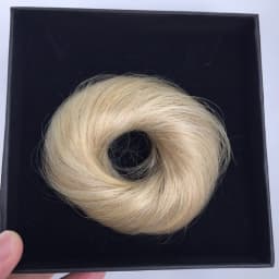 Chignon Hair Buns Ponytail Hair Piece Real Human Hair Extensions Elegant Hair Bun Style Darker 6inch