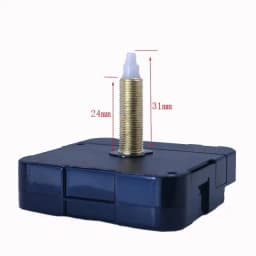 DIY Wall Clock Replacement Movement Parts Repair Quartz Time Hands Clock Motor 20mm Maximum Dial Thickness 31mm Shaft Length