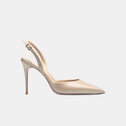 Women heels shoes summer 2025 New Concise Heels sandals With Buckle Female Pointed Toe Real Leather Ladies Prom Shoes Women