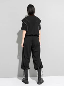 Amax luluE European 2025 Fashion Streetwear Women Sexy Off Shoulder Black Tees Casual Short Sleeve Tshirts Female Oversized Tops