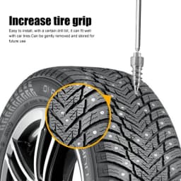 10-20pcs Anti-skid Screw Nails for Snow Soles Auto Car Motorcycle Bike Truck Off-road Tyre Anti-slip Anti-ice Spikes Alloy Nail
