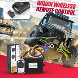 12V 12Volt 50ft Winch Wireless Remote Control Set for Truck ATV Warn Ramsey