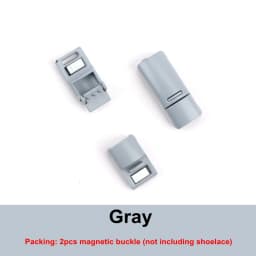 2Pcs/1Pair New Metal No Tie Shoelace Magnetic Buckle Shoelaces With Lock Shoes Accessories AF1/AJ Sneaker Kits Shoe Decoration