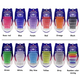 16 Pcs Silicone Semicircle Shoelaces Without Ties Elastic Laces Sneakers Men Women Colorful Casual Shoes Laces Lazy Accessories