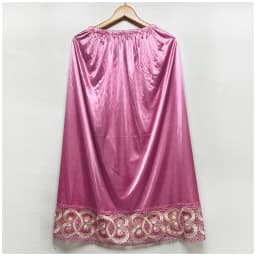 2026 Latest Comfort Women's Relaxed Long Skirt Lace Knee Length Elastic High Waist Flared Pleated Swing Skirt Cool Summer Dress