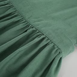 2026 New Cotton Linen Summer Women's Dress Casual Petal Sleeve Back Cross Elegant Dresses For Women Long Midi Vestidos