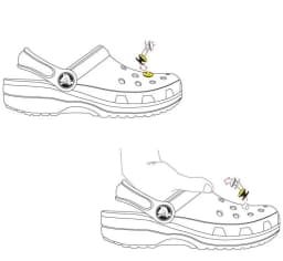 Shoe Charms Accessories Decoration Cute Pink Hole Shoes Flower Shoe Buckle PVC Soft Plastic Cartoon Detachable Match 1pcs
