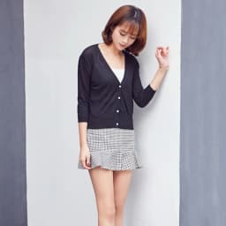 Cardigan for Girls Outerwear Summer Women Ladies Sweater Cropped Jerseys Crochet Top Button-down Knitted Sweaters Tops Clothing