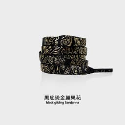 High Quality Cashew Flowers Shoelaces Women Gilding Men Red Black Hand-painted Sports Casual Basketball Shoes Laces 100/120/140