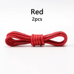 Waxed Cotton Round Shoe Laces Leather Oxford Shoelaces Waterproof Shoelace for Women Men Boots Loafers Shoes Lace Accessories