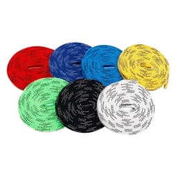 Luxury 1cm Width Snow Ski Laces 244cm 96inch Double Layer Braided Extra Reinforced Waxed Design for Ice Hockey Skate Shoelace