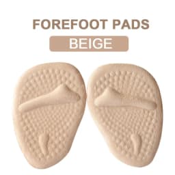 Silicone Gel Insoles for Women Shoes High Heels Sandals Non-slip Foot Pain Relief Half Sole Pads Insert Forefoot Cushion Insole