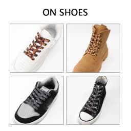 1Pair Animal Pattern Shoelaces Flat Sneakers Shoe Laces Tiger/Snake/Leopard Print Shoelace Outdoor Hiking Sports Shoes Strings