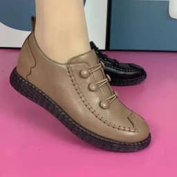 Women's Fashion Artificial Leather Flats Breathable Loafers Moccasin Spring Summer Leisure Shoes for Females
