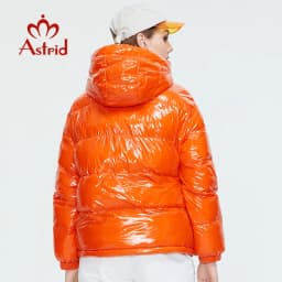 Astrid 2022 Winter Women's Parkas Oversize Thick Cotton warm Jacket Female Coats with Hooded Fashion padded Casual Loose Outwear