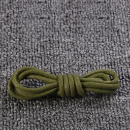 1Pair Cotton Waxed Leather Shoe Round Waxing Shoelaces Durable Polyester Shoelaces Boots Lace Waterproof Leather Shoelace18Color