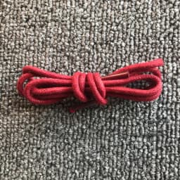 1Pair Cotton Waxed Leather Shoe Round Waxing Shoelaces Durable Polyester Shoelaces Boots Lace Waterproof Leather Shoelace18Color