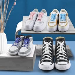 New Elastic Laces Sneakers Flat Rubber Band Shoelace Kids Adult Quick Lace Lazy No Tie Shoelaces Sport Running Shoestrings 1Pair