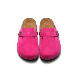 ZFTL Cork Slippers Genuine Leather Round toe slippers Couple slippers Man Outdoor Casual Sandals Women Suede sandals Brand 2025