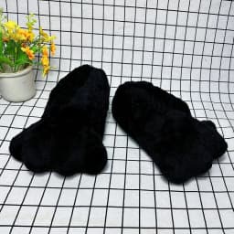 Soft Furry Slippers For Home Man Plush Fuzzy Home Shoes Slippers For Boys Funny Animal Slides Men's Bear Paw Slippers Cosplay