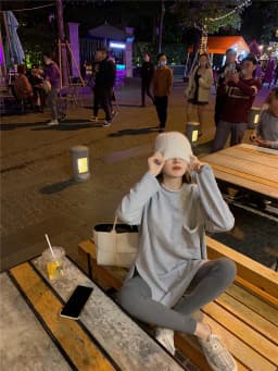 LMQ New 2020 Women Autumn Winter O Neck Solid Bottoming Thicken Long T-Shirts Oversize Korean Wild Minimalist Style Tops Tee