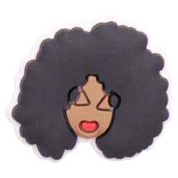 1pcs Black Girl Magic Crown Queen PVC Accessories Shoe Charms Garden Shoes Buckle Decorations fit Wristband Party Kid's Gifts