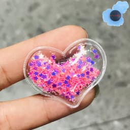 Good Quality 1PCS Shining Hearts Kids Shoes Accessories Resin Shoe Clog For Boys Girls Shoes Charms Holiday Presents