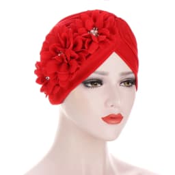 2020 cotton solid folds pearl muslim turban scarf women islamic inner hijab caps Arab wrap head femme musulman turbante mujer