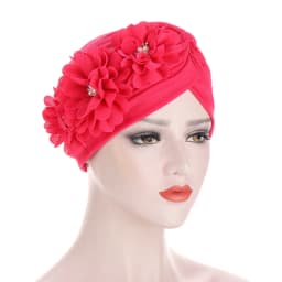 2020 cotton solid folds pearl muslim turban scarf women islamic inner hijab caps Arab wrap head femme musulman turbante mujer