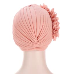 2020 cotton solid folds pearl muslim turban scarf women islamic inner hijab caps Arab wrap head femme musulman turbante mujer