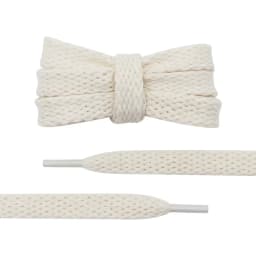 High Quality Unisex Casual Sneakers Black White Laces in 1.5cm Double Layer Cotton Thick Top Fat Shoelaces for Branded Shoes