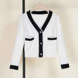 Crochet Top Knitted Ladies Sweaters Jersey Black Women's Coat Spring 2025 Cropped Blouses Cardigan Female Korean Fashion Style