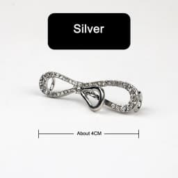 Sneakers Shoelaces Decoration Metal Shoelace Buckle Pearl Shoes Charm Accessories Shiny Rhinestones Women Shoe laces Decorative