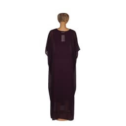 African mother dress two-piece set fashionable floral chiffon fabric hot drill + elastic inner skirt