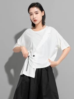 Amax LuluE 2024 British Summer Style Clothes Ladies Grey Punk Tshirts Women O-Neck Casual Tee Shirts Oversized Short Sleeve Tops
