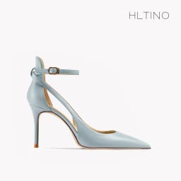 Naked Color Matte Women's Gladiator Sandals Summer Luxury Ankle Strap High Heels Shoes Pointed Toe Ladies Prom Party Shoes Women