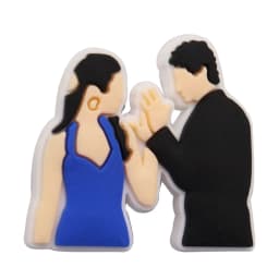 1-25Pcs PVC Social Worker The Office Man Shoe Charms How You Doing Friend Buckle Accessories Fit Backpack