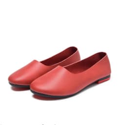 AIYUQI Women Flats Shoes Genuine Leather Ladies Shoes Large Size 41 42 43 Casual Lightweight Non-Slip 2026 New Women Loafers