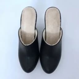 2024 New Summer Lady Mules Closed Toe Fashion 10 CM High Heel Slippers Woman Winter Fur Clogs Casual Sandals Black Shoes White