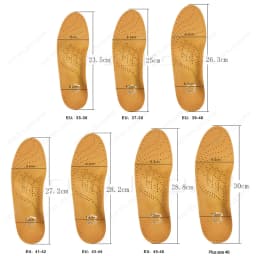 Leather Orthopedic Insoles For The Feet Correction Flat Feet High Arch Support Foot Pads Deodorant Sneakers Shoes For Men Insert