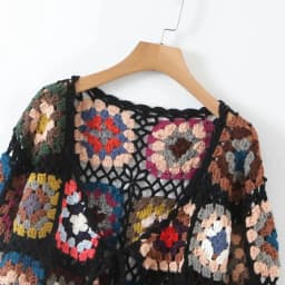 GypsyLady Handmade Kintted Long Sweater Cardigan Bohemian Long Sleeve Autumn Women Sweater Outwear Ladies Y2K Sweater Knitwear